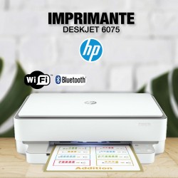 HP Imprimante multifonction Jet d'encre WiFi Bluetooth Portable