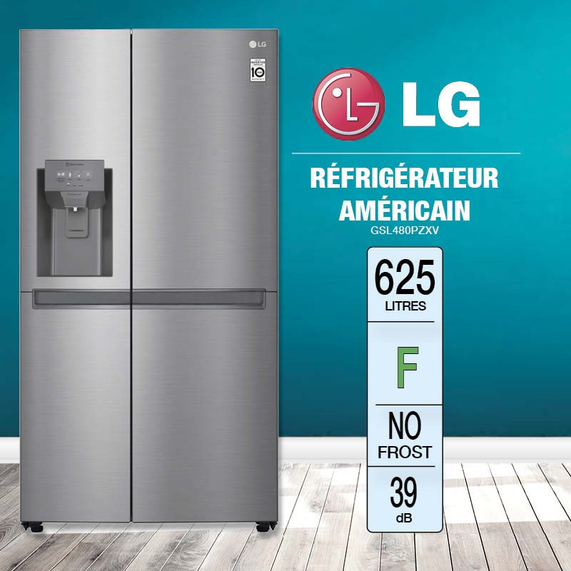 Réfrigérateur américain LG